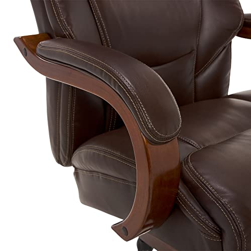 Black Bonded Leather High Back Ergonomic Office Chair Q30458