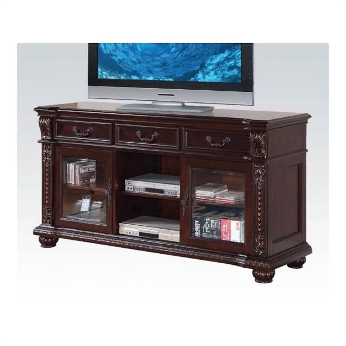 Cherry TV Stand V89647