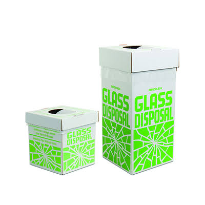 Glass Disposal Carton (Pack of 6) X668