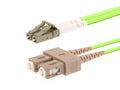 OM5 Wideband Multimode Duplex Fiber Optic Patch Cable (50/125) M11983