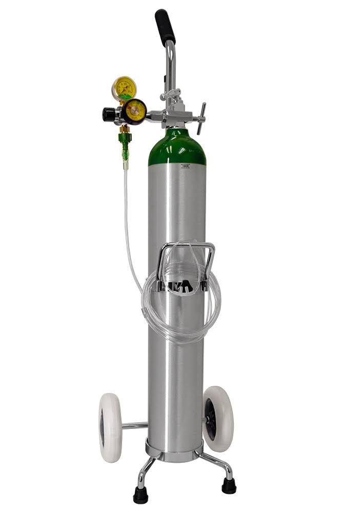 Oxygen Kit on Cart Empty J11260