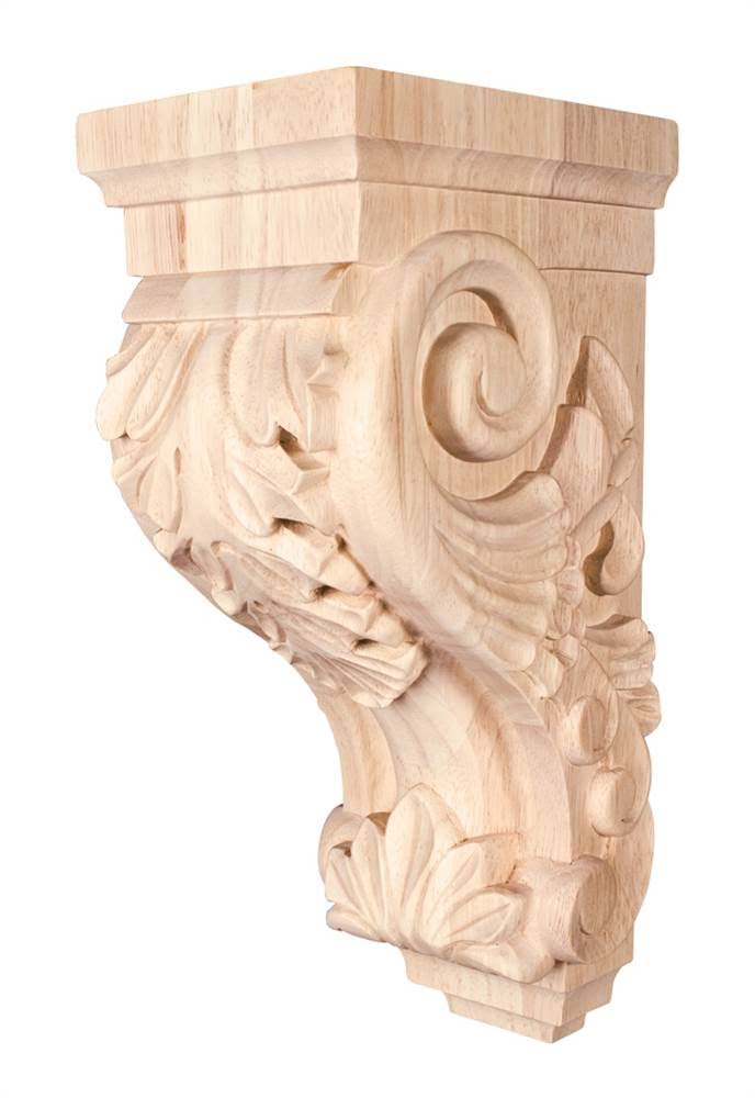 Medium Acanthus Wood Corbel W260727