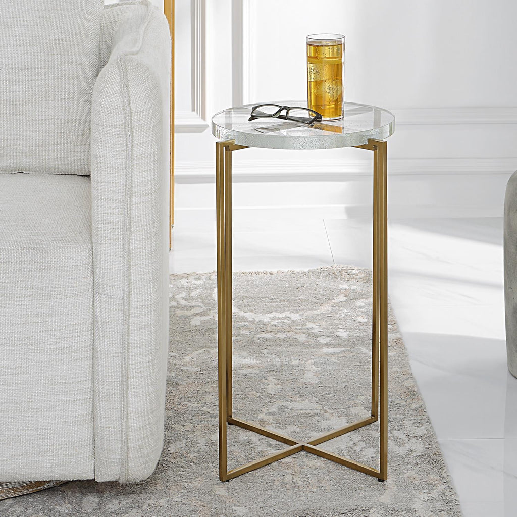 Accent Table 24.25 Inches Tall and 15.63 Inches Wide A229