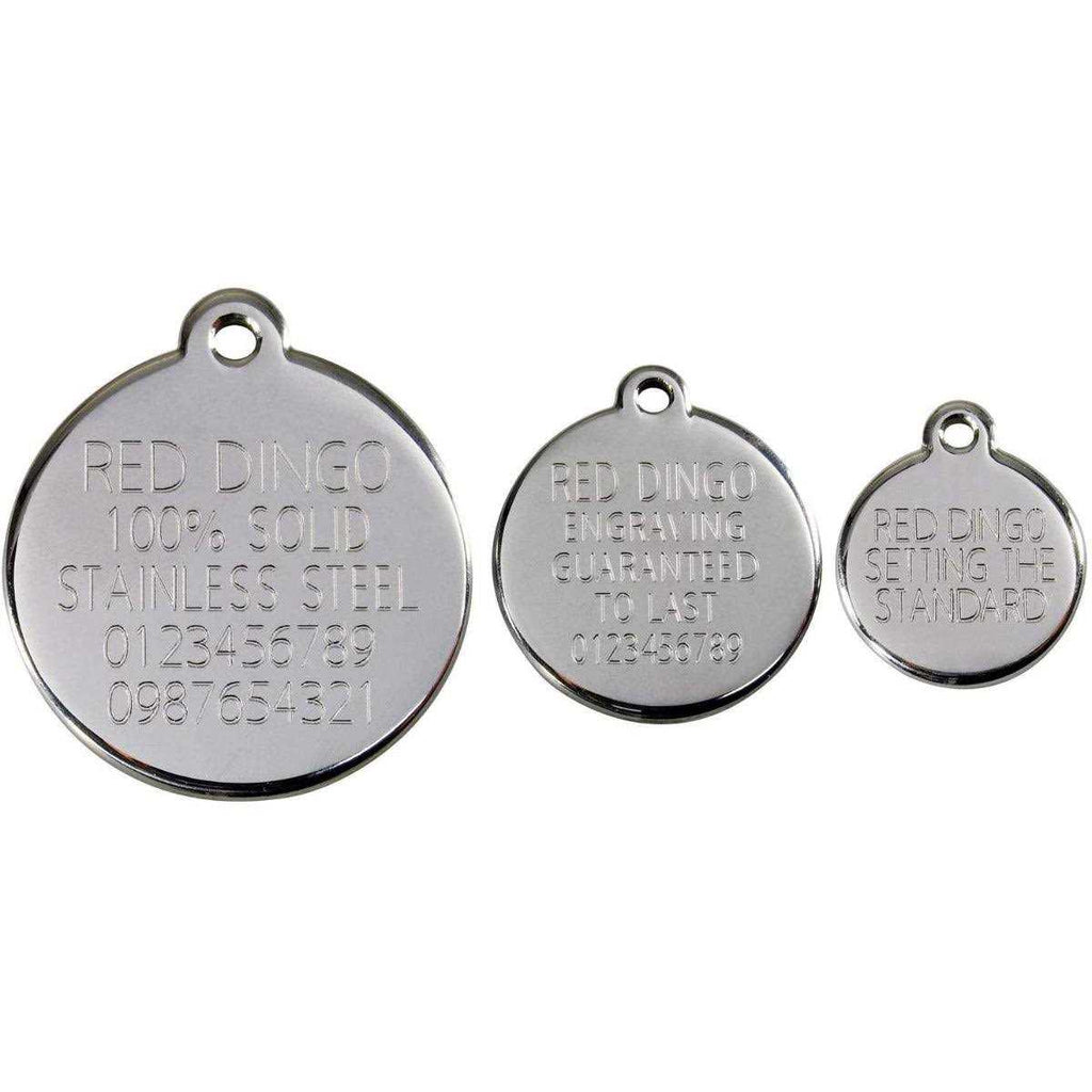 Enamel Pet ID Tag Skull & Cross Bone P374696