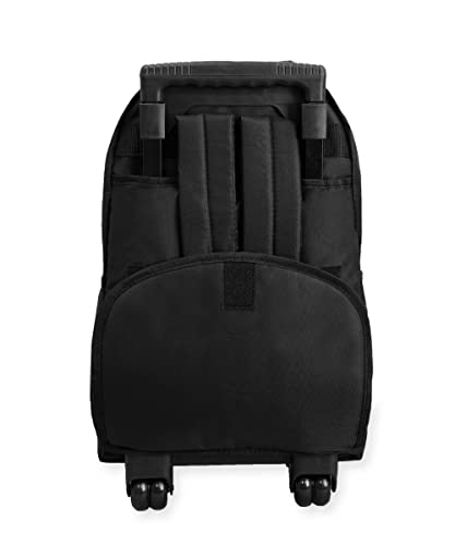 Wheeled Backpack with Pattern, One Size N742