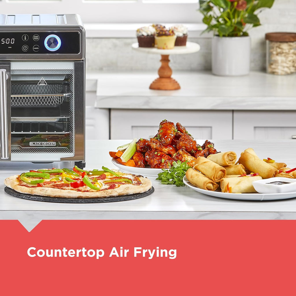 French Door Air Fryer Oven with Convection Technology E3153