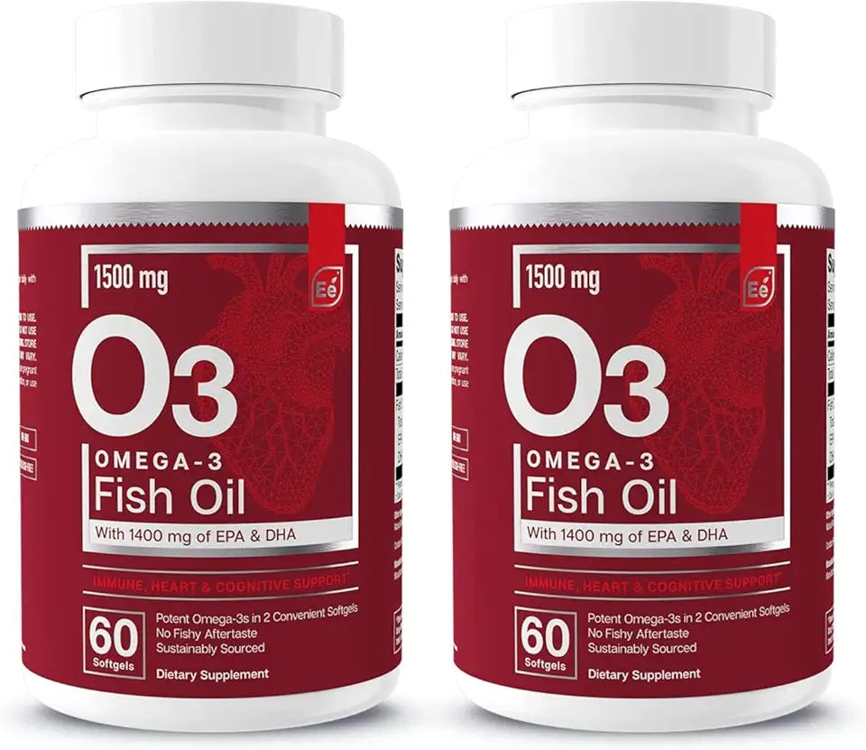 Omega-3 Fish Oil 120 Softgels 2-Pack R44584
