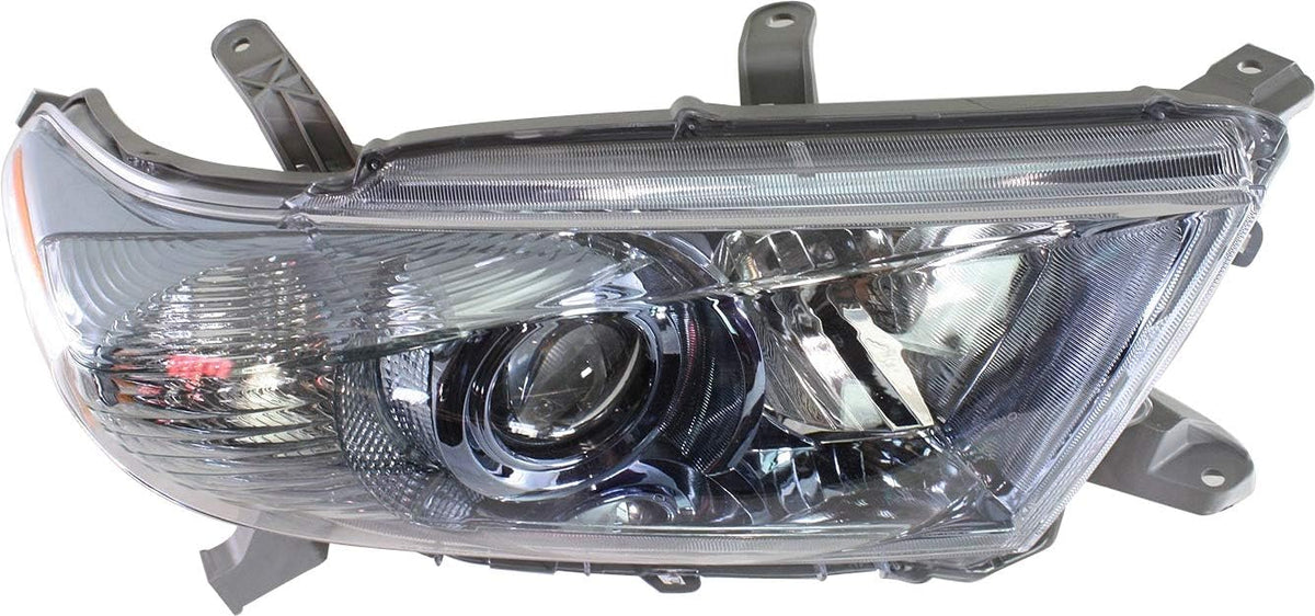 RH Lens and Housing Headlight for 2011-2013 Toyota Highlander Hybrid D917358