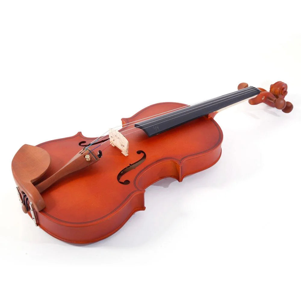 Antique Solid Wood Handmade Violin with Case Bow Rosin Strings Shoulder Rest Tuner I6970