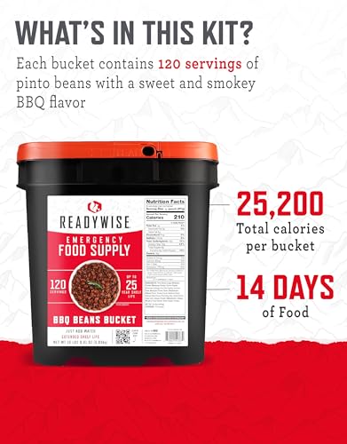 132 Servings Freeze-Dried Emergency Food Supply R266644