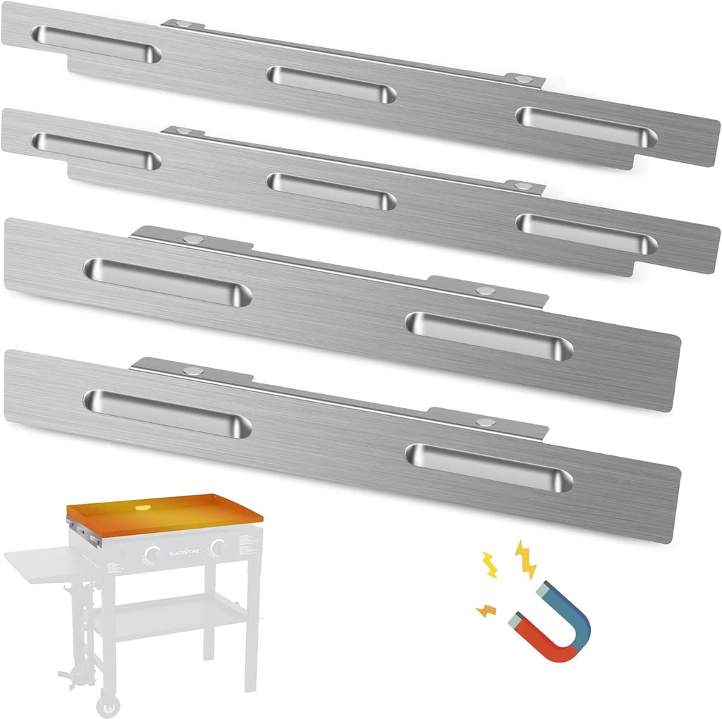 Silver Stainless Steel Wind Screen for 28 Inch Griddle C546197