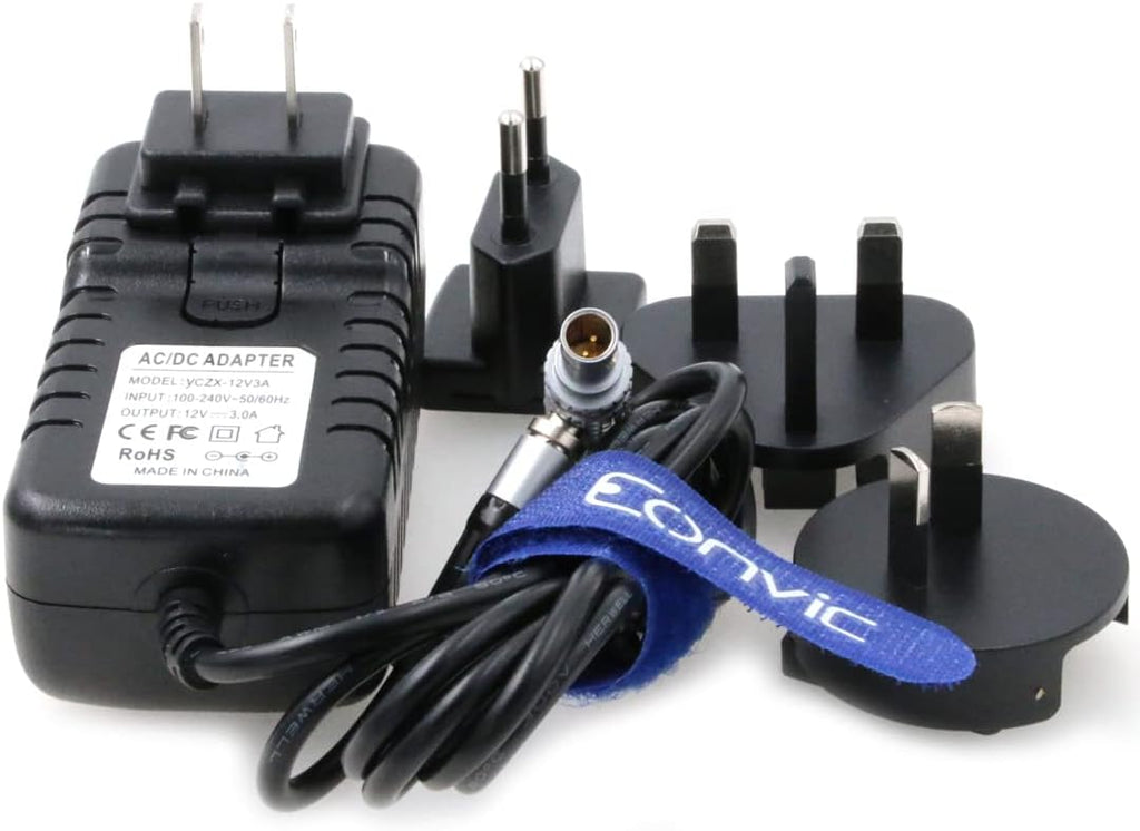 2 Pin to AC Power Supply Cable with US EU Plugs C960