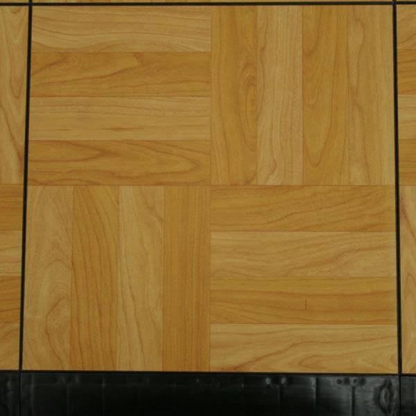 Light Oak Interlocking Vinyl Tile Portable Tap Dance Floor W689