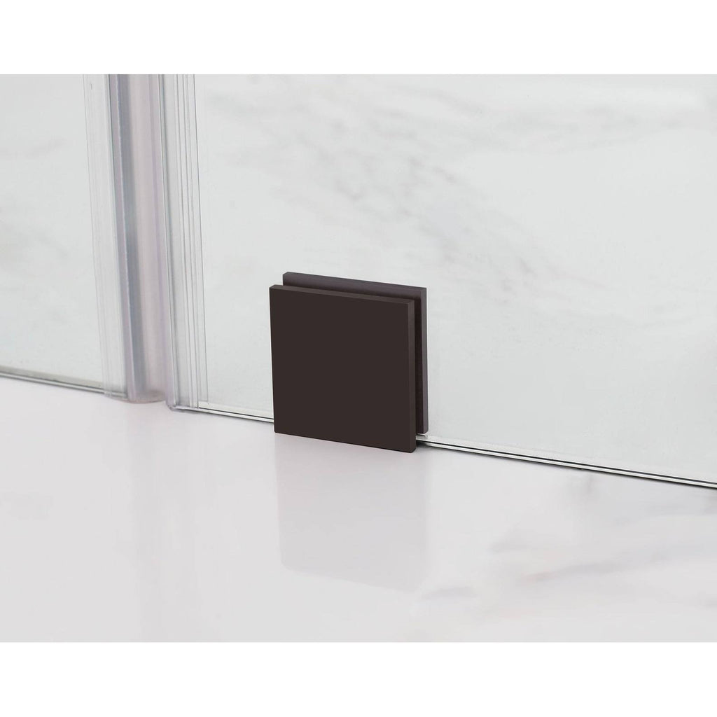 Chrome Frameless Square Shower Enclosure R658034