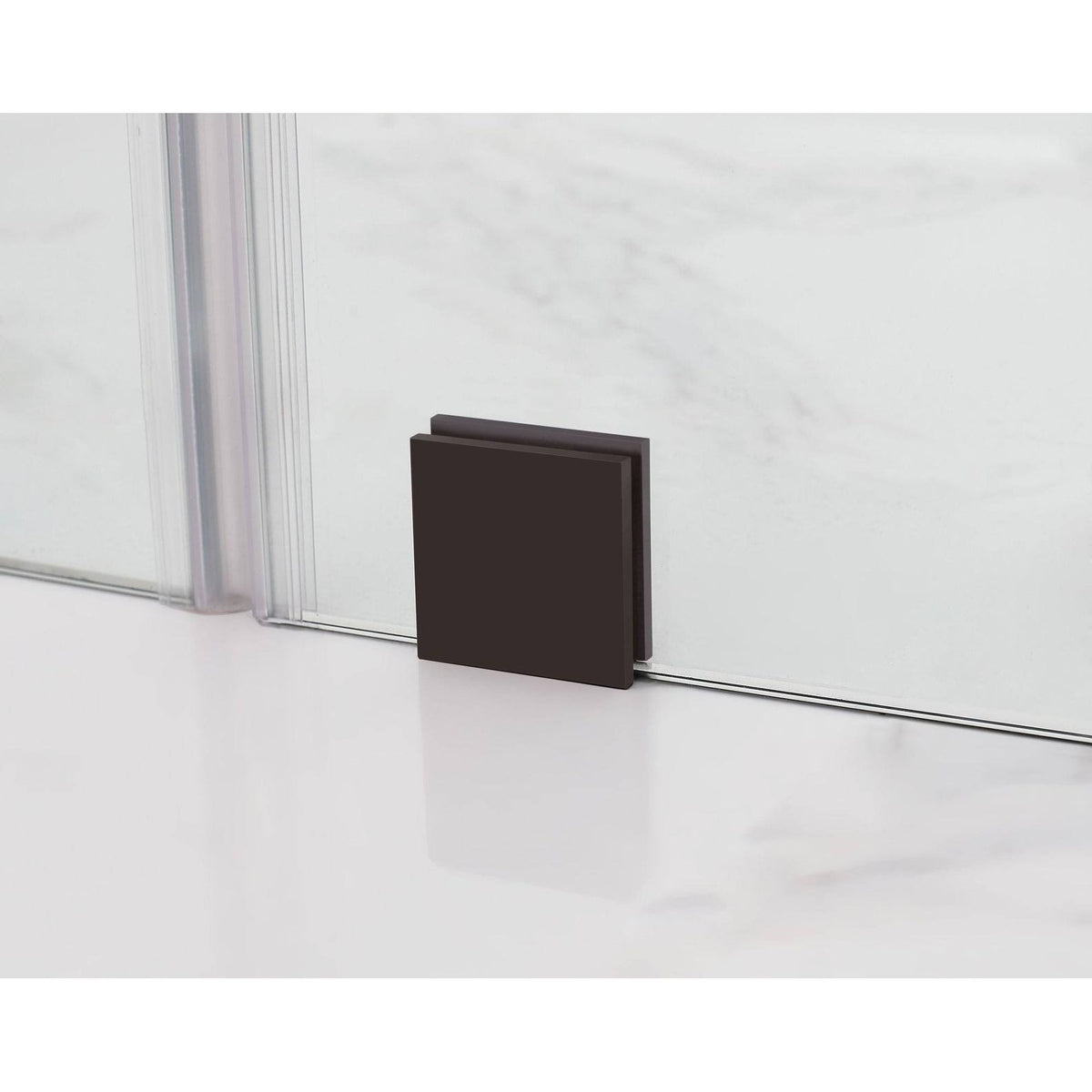 Chrome Frameless Square Shower Enclosure R658034