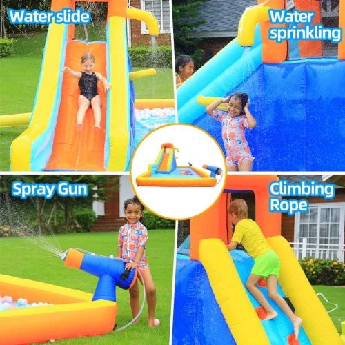 Inflatable Kids Bounce House with Blower X53742