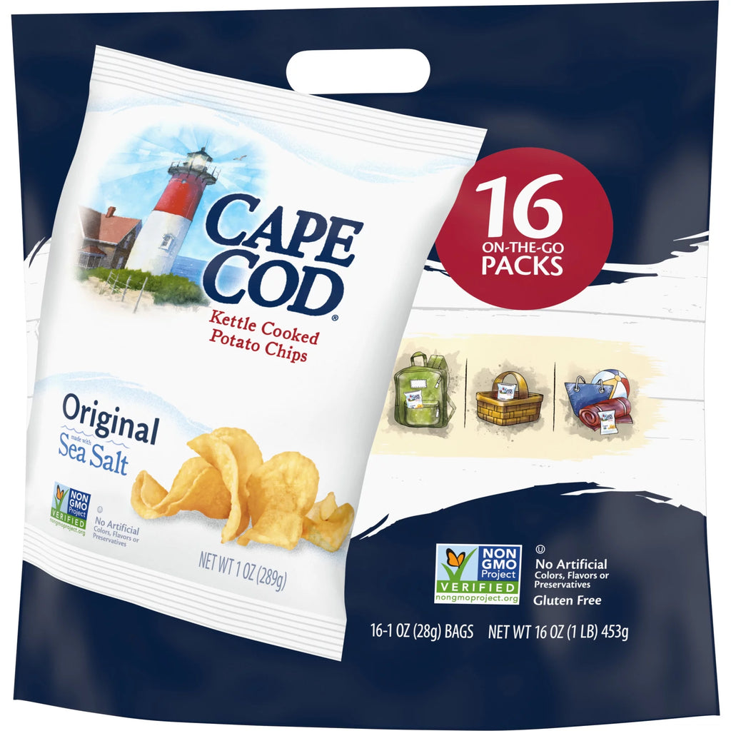 Original Kettle Chips Snack Bags 16 Ct O855