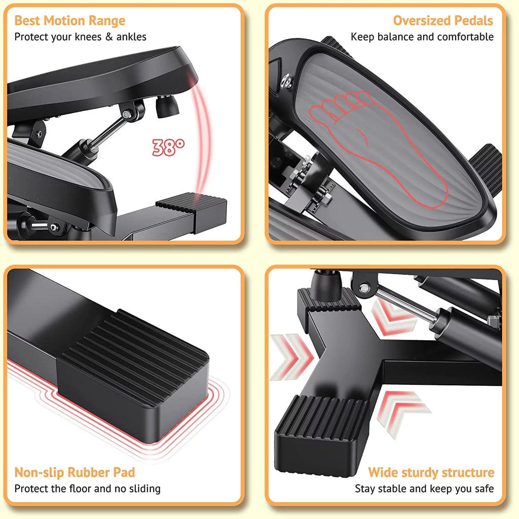 Portable Stair Stepper with Resistance Band E2538