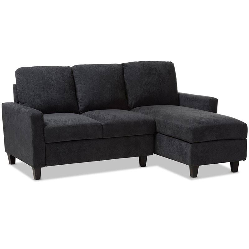 Dark Gray Reversible Sectional I678352