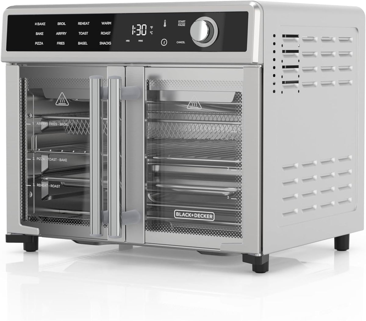 French Door Air Fryer Oven with Convection Technology E3153