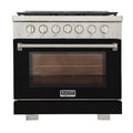 36 5.2 cu. ft. Propane Gas Range in Black C995148