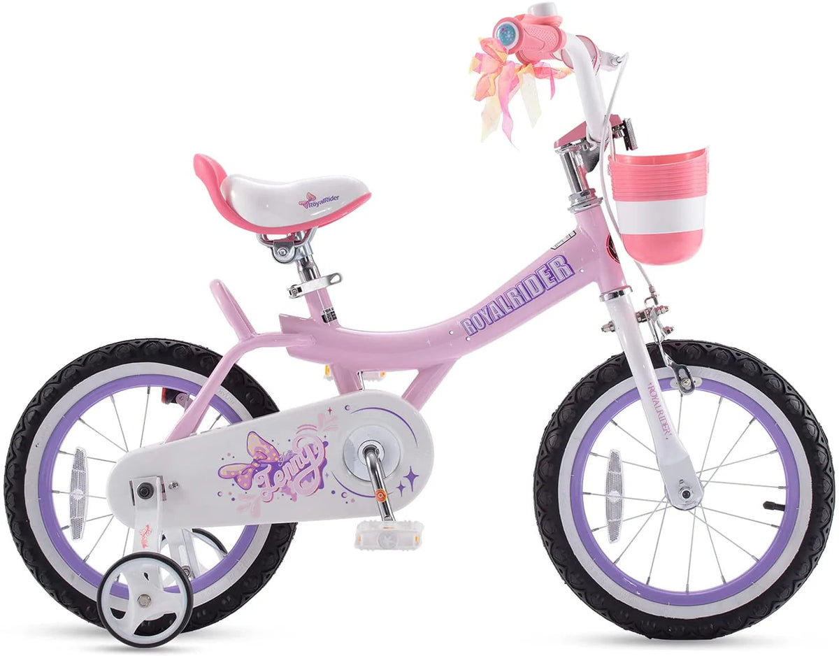 14 In. Beginner Bicycle with Training Wheels and Basket P6856