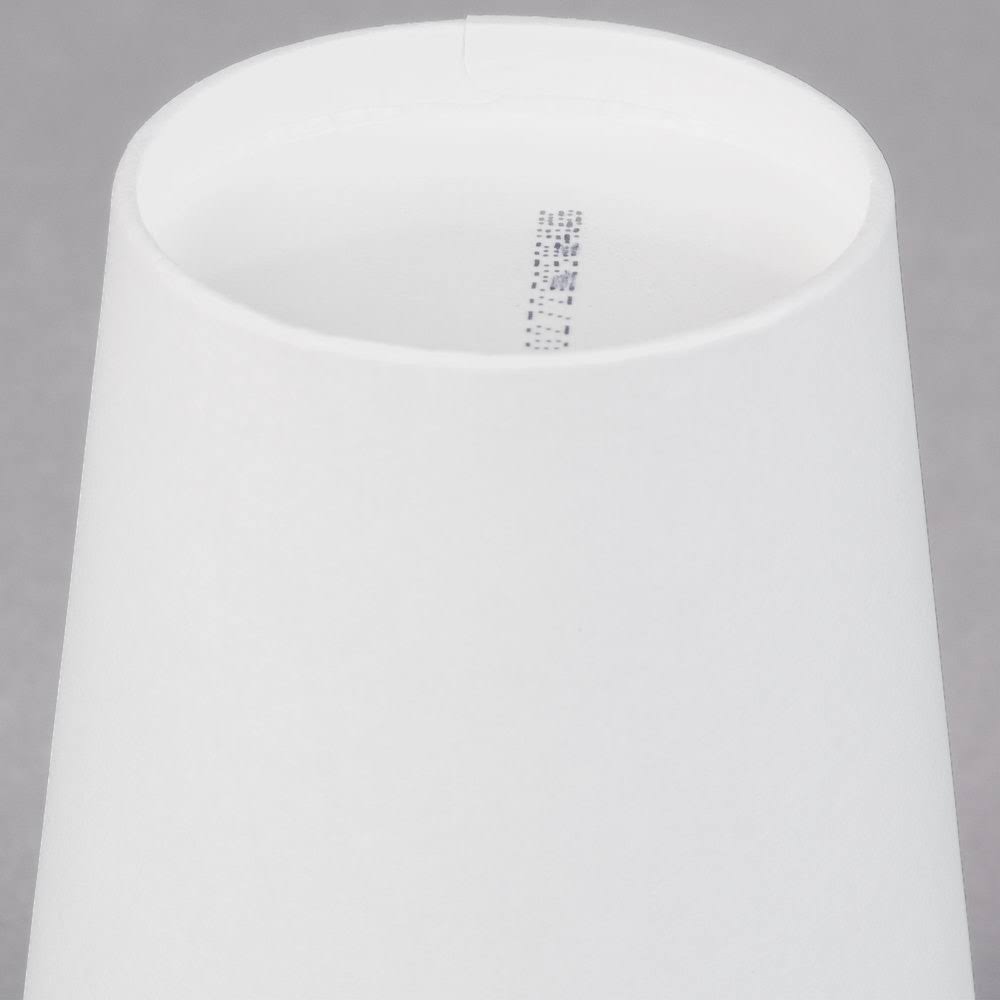 12 oz White Poly Paper Hot Cup N581