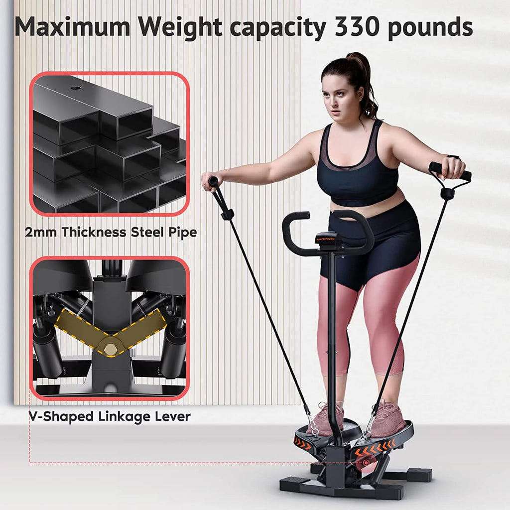 Portable Stair Stepper with Resistance Band E2538
