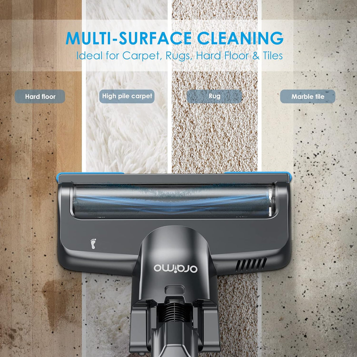 Cordless Stick Vacuum with 35 Mins Runtime V25003