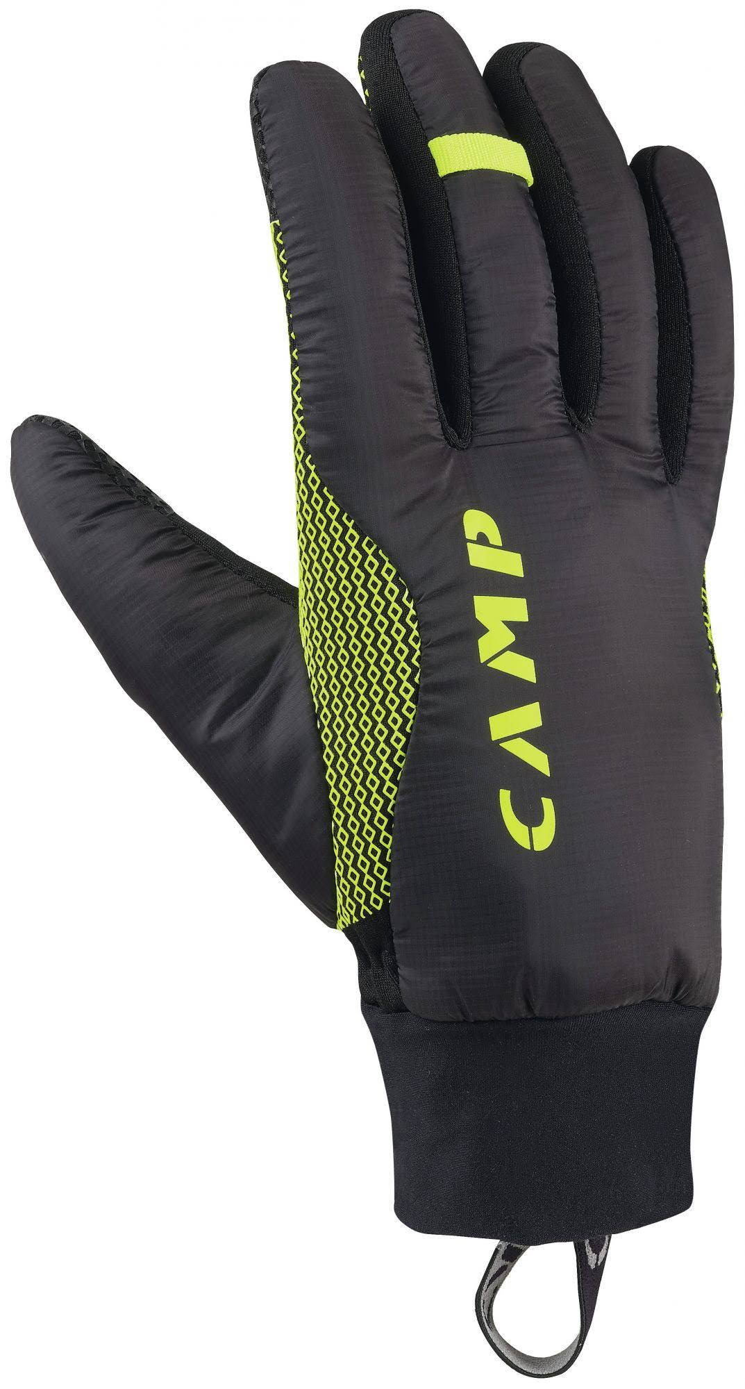 Black/Lime Mountaineering Gloves S7301