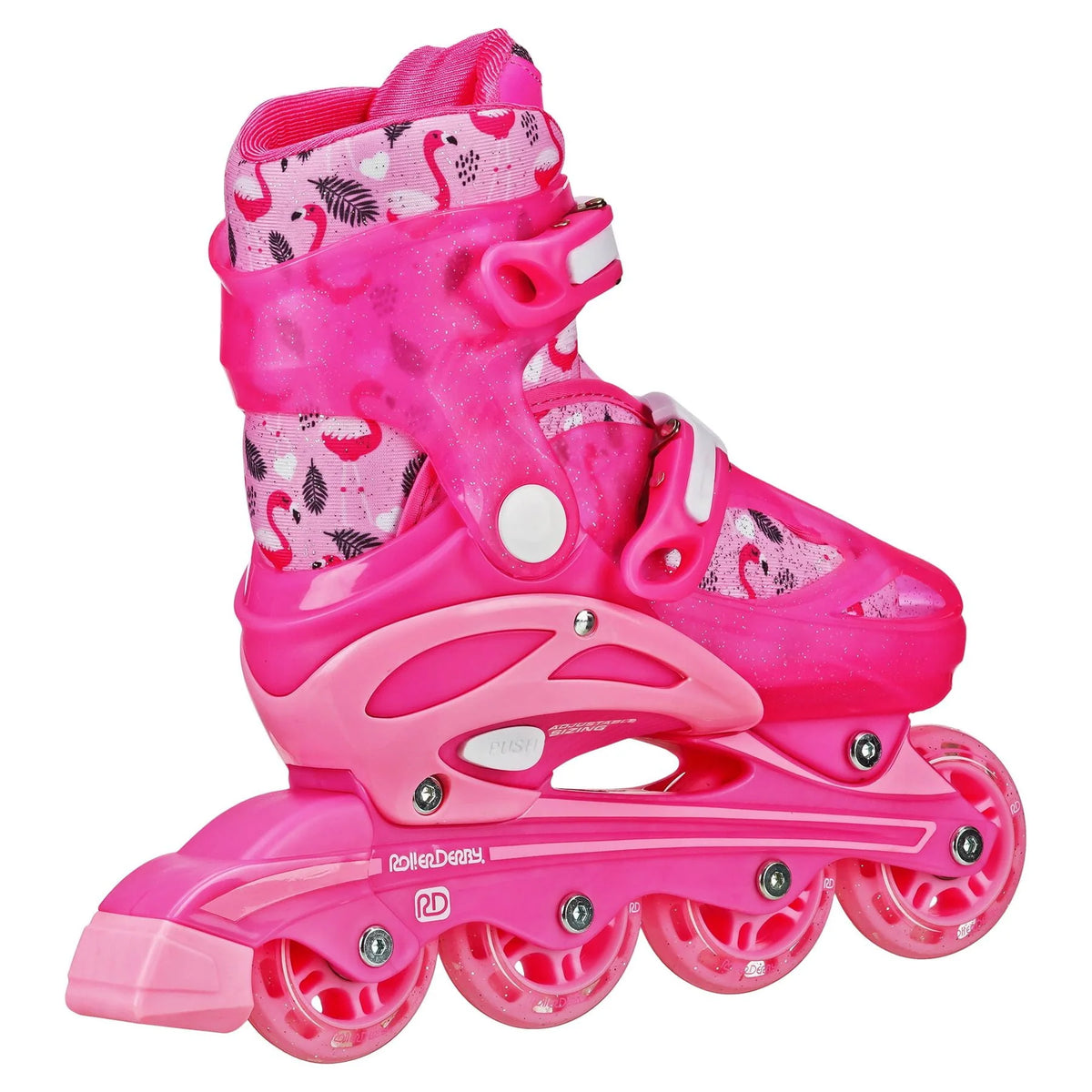 Adjustable 2-in-1 Roller and Inline Skates N148464
