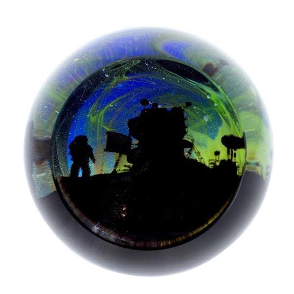 Moonlanding Paperweight O1264