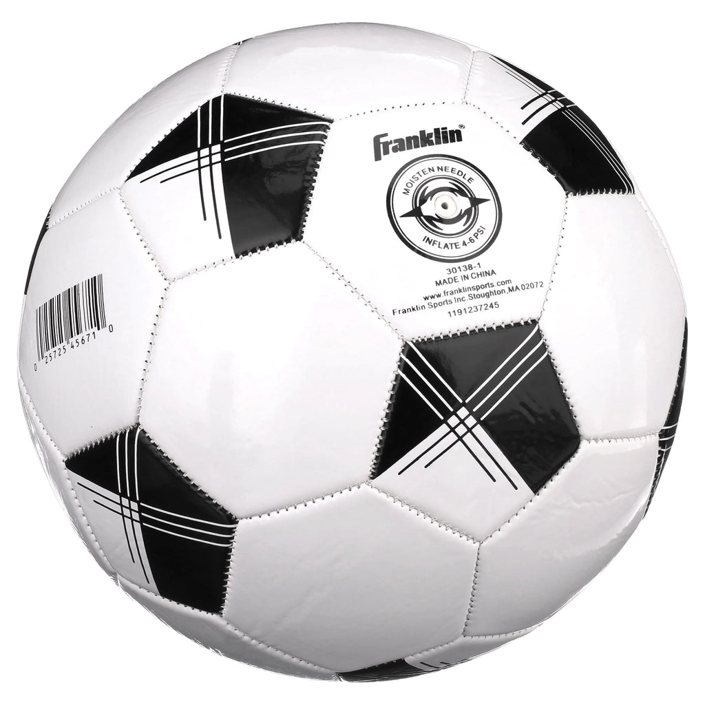 Youth Soccer Balls Size 4 12 Pack White/Black F515