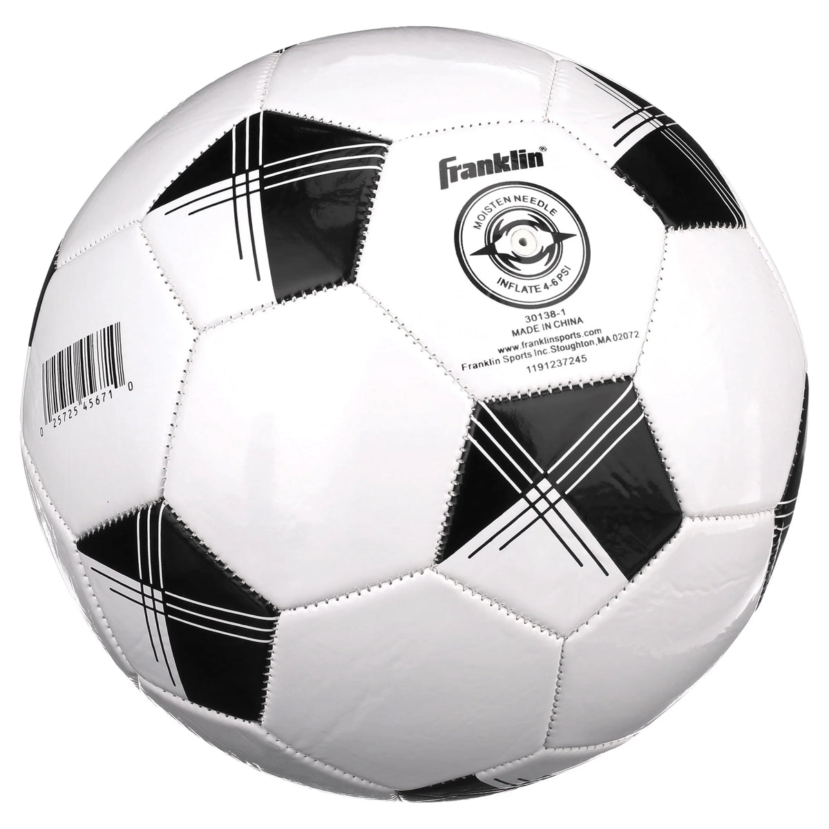 Youth Soccer Balls Size 4 12 Pack White/Black F515