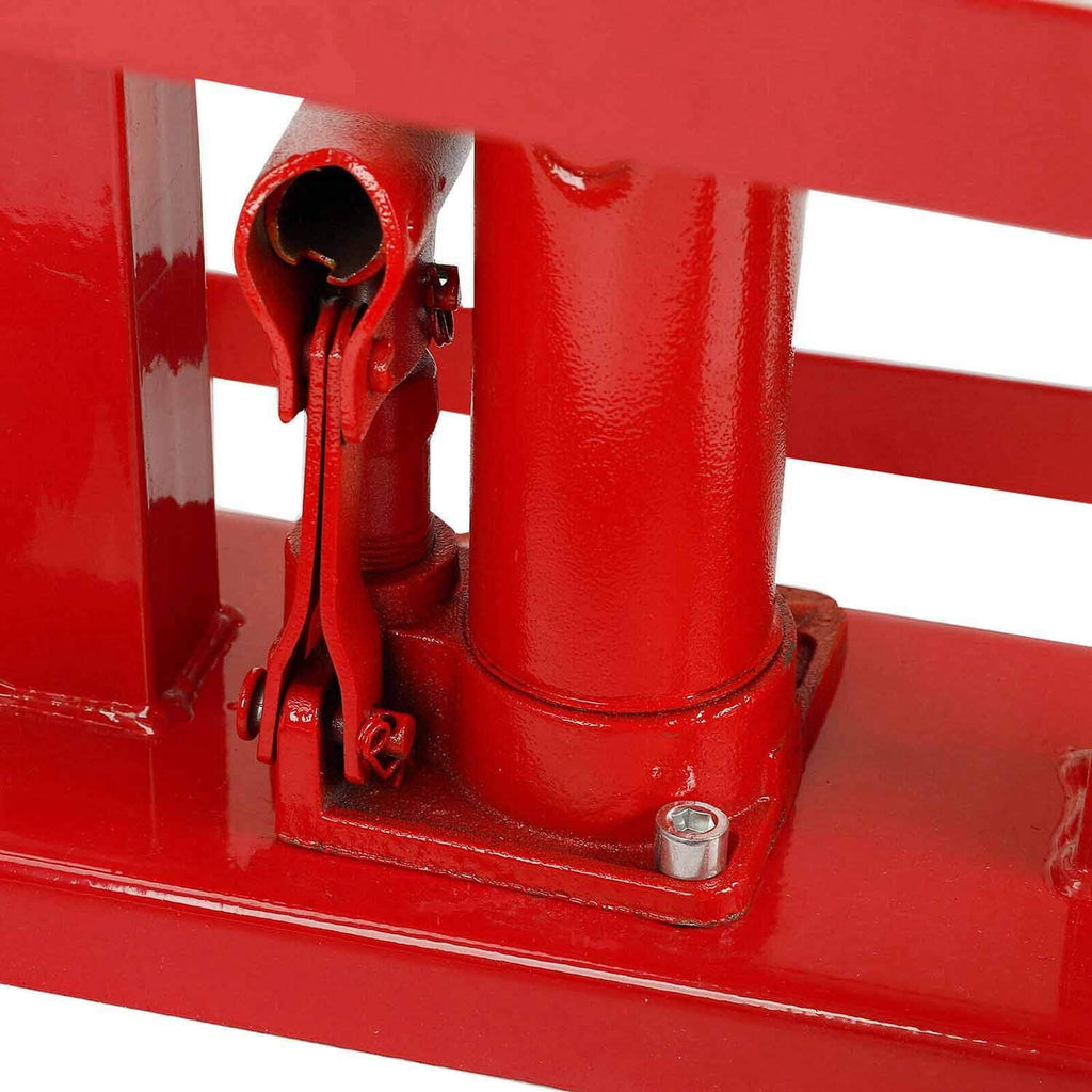 Red Hydraulic Car Lift Ramps K114
