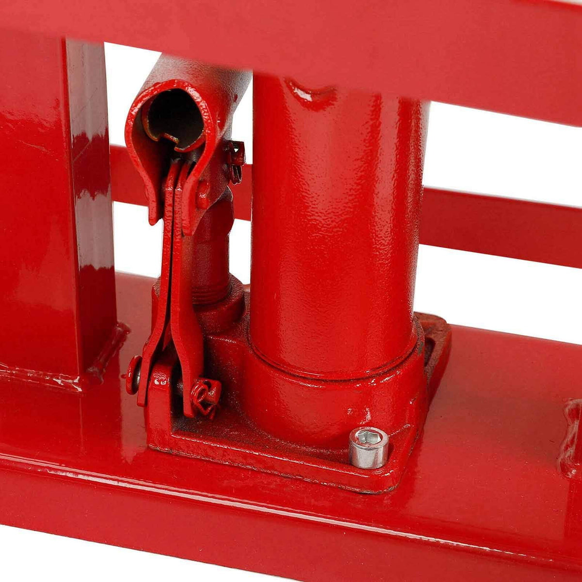 Red Hydraulic Car Lift Ramps K114