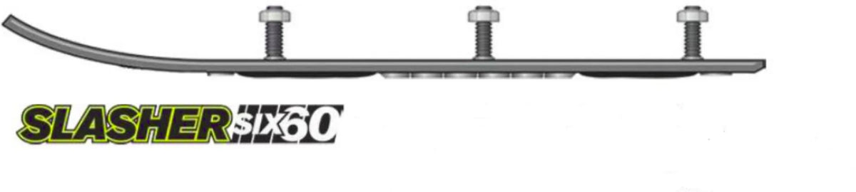 Slasher Wearbar and Carbides for SKI-DOO MACH Z/Z LT 1996 U934