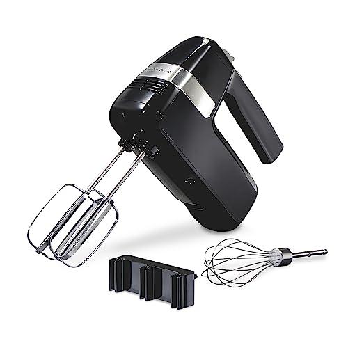 Black Electric Hand Mixer with 6 Speeds H704