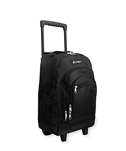 Wheeled Backpack with Pattern, One Size N742