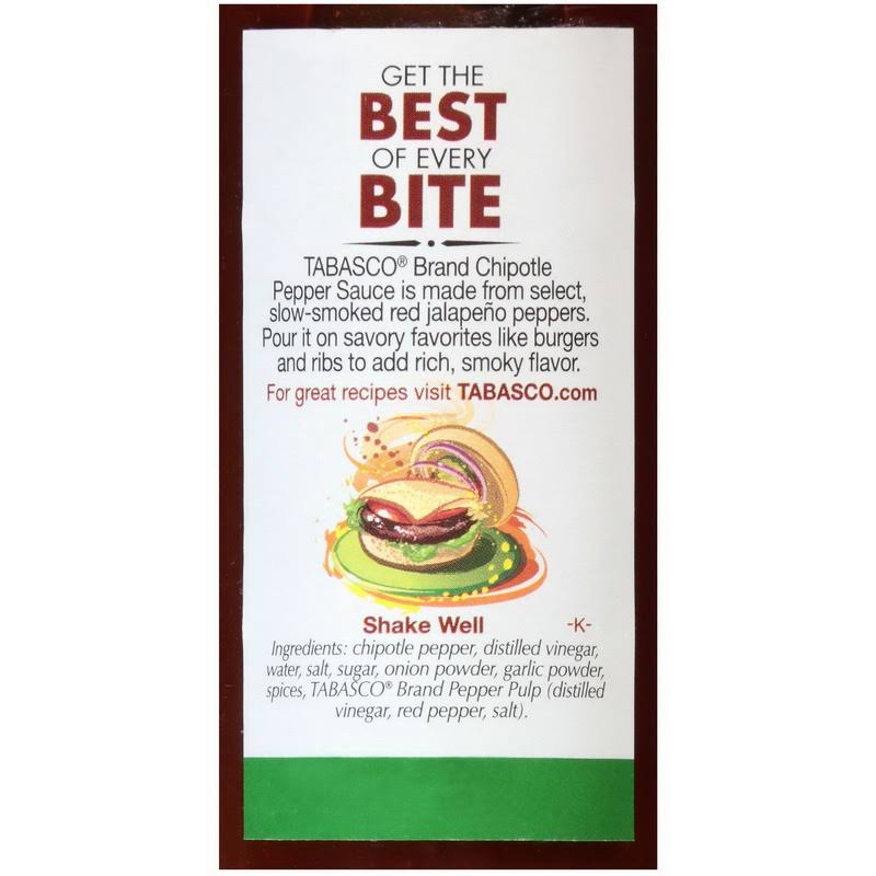 5 oz. Chipotle Pepper Hot Sauce I56495