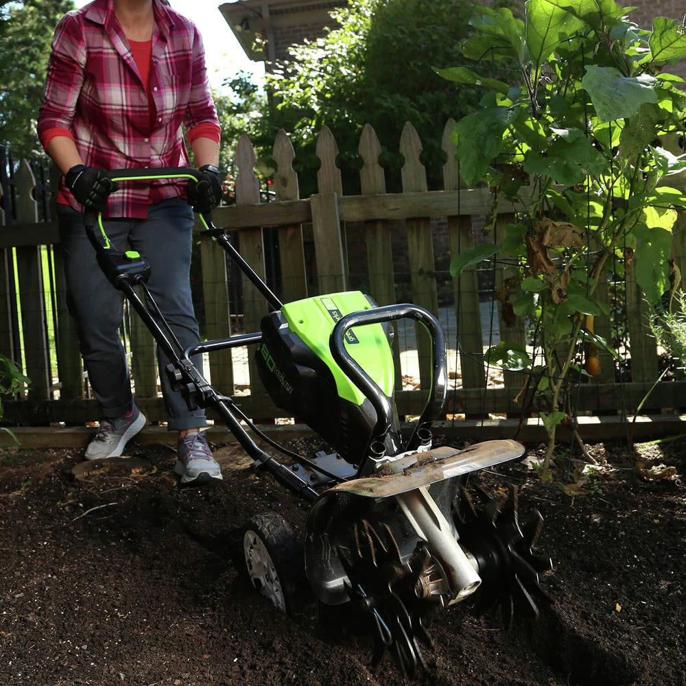 80V 10-Inch Tiller with 2Ah Battery N72622