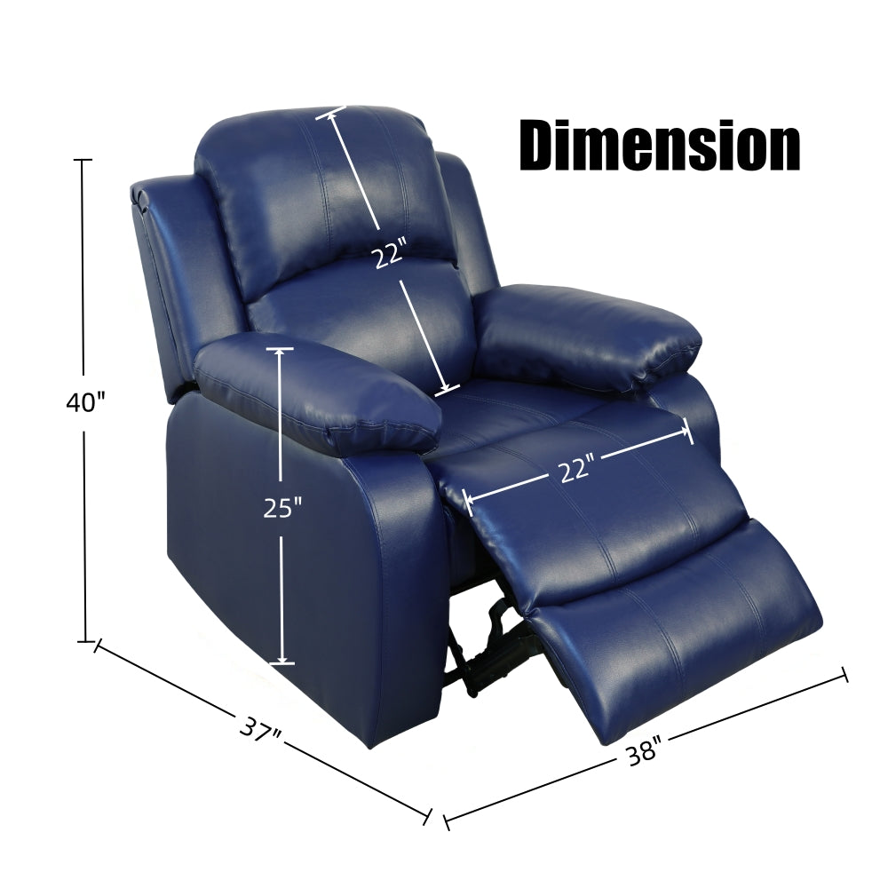 Faux Leather Recliner Chair V31097