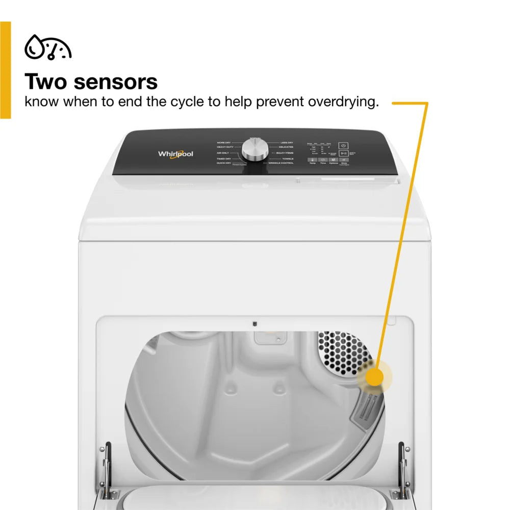White Top Load Gas Dryer H826571