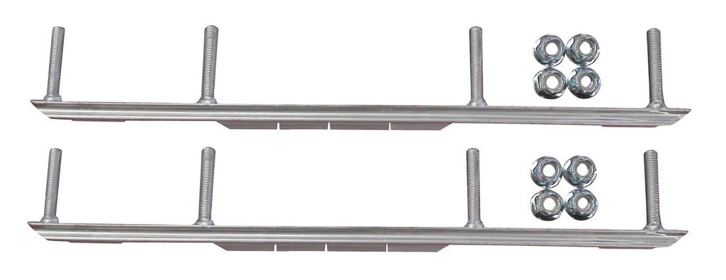 Red XCS Snowmobile Skis with 7.5" Shaper Bars Complete Kit Z171418