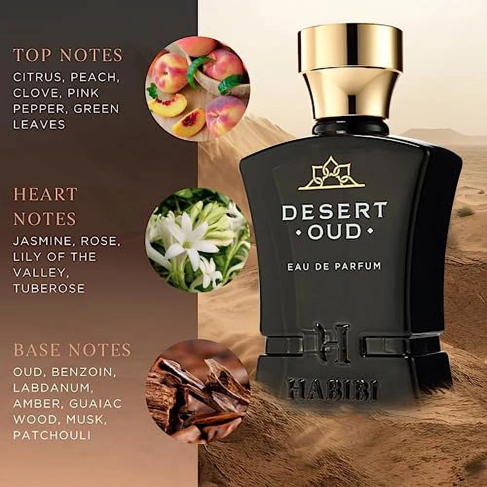 Arabian Fragrance for Men Floral Woody Patchouli Eau de Parfum P75643