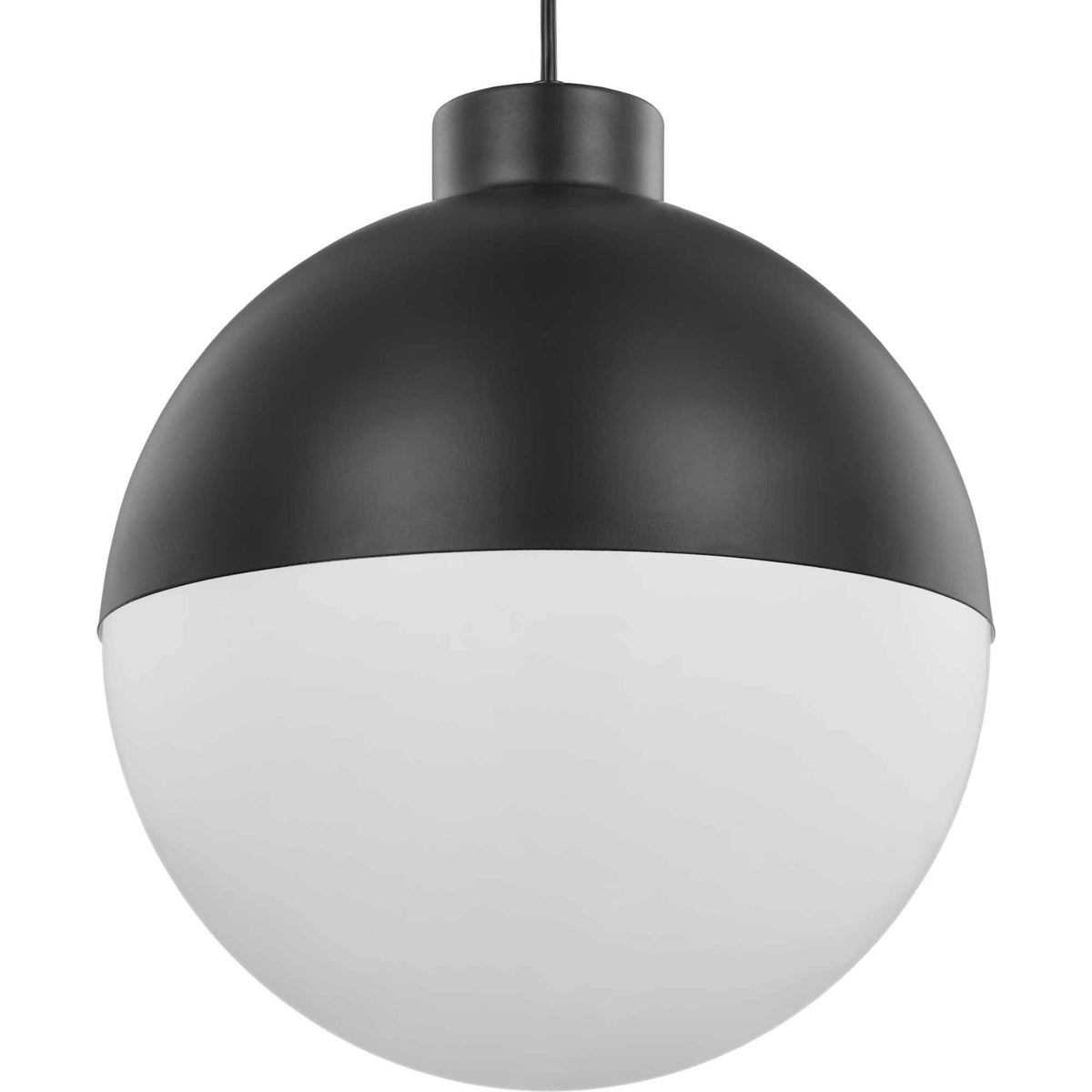 1-Light 17W LED Pendant - Black F404