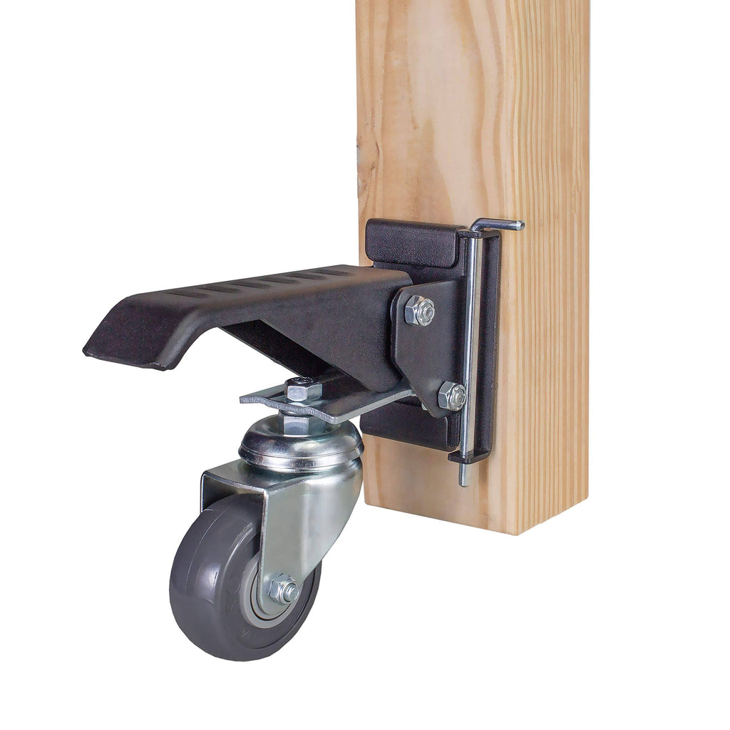 Workbench Casters with Quick-Release Plates, 4 Sets G772575
