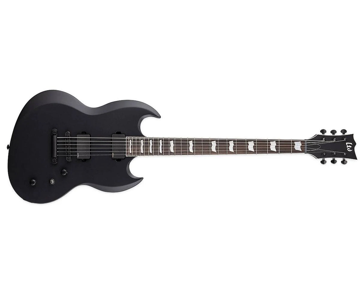 Satin Black Baritone Electric Guitar H379318