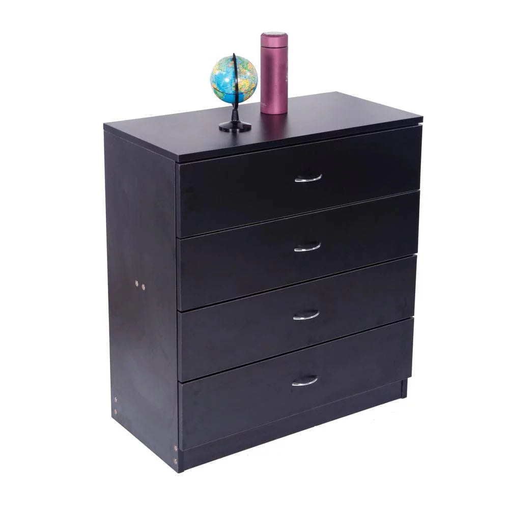 Modern 4 Drawer Dresser Storage Chest Organizer X29607
