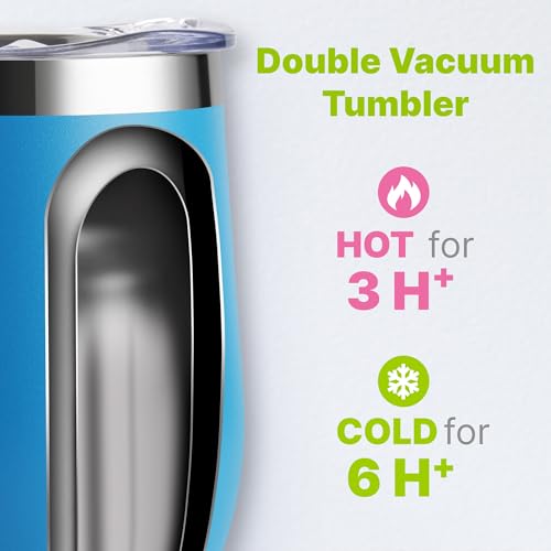 12 oz Stainless Steel Insulated Tumbler with Lid and Straw V400